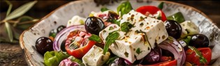 Frische Salate – Speisenfoto
